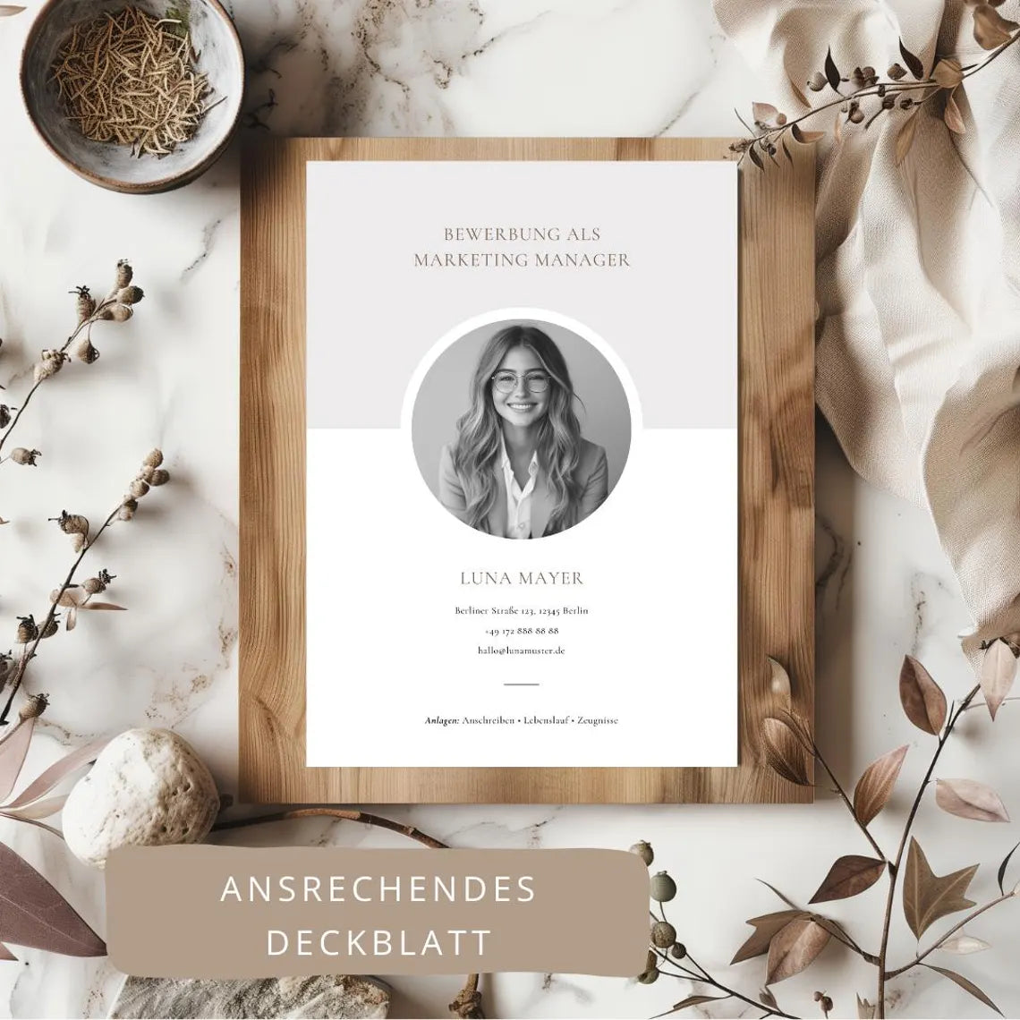 Modern CV Design Professional Job Application